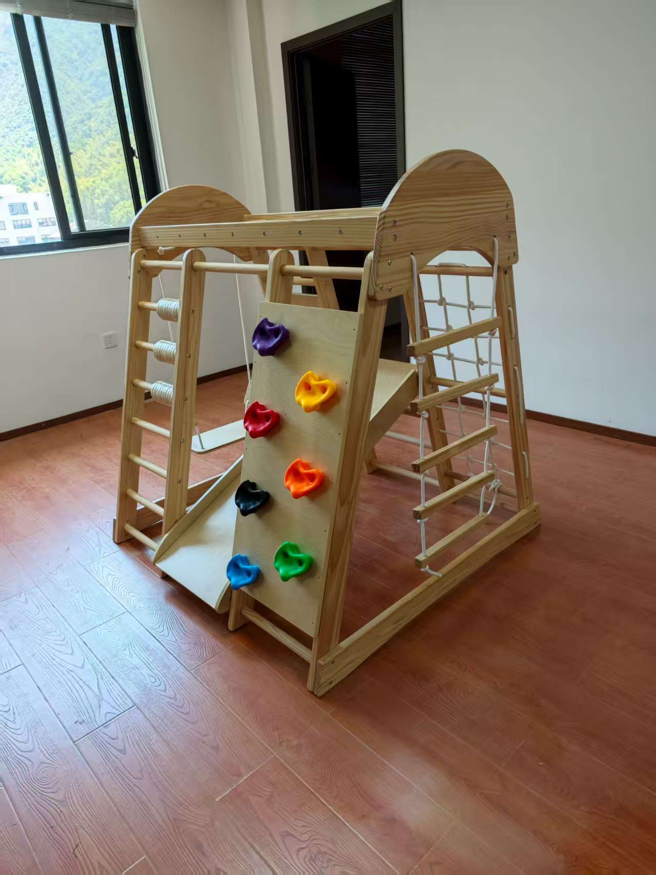 Ahşap Çocuk Tırmanma Çerçevesi - Kids Outdoor Climbing incelemesi ve fiyatı