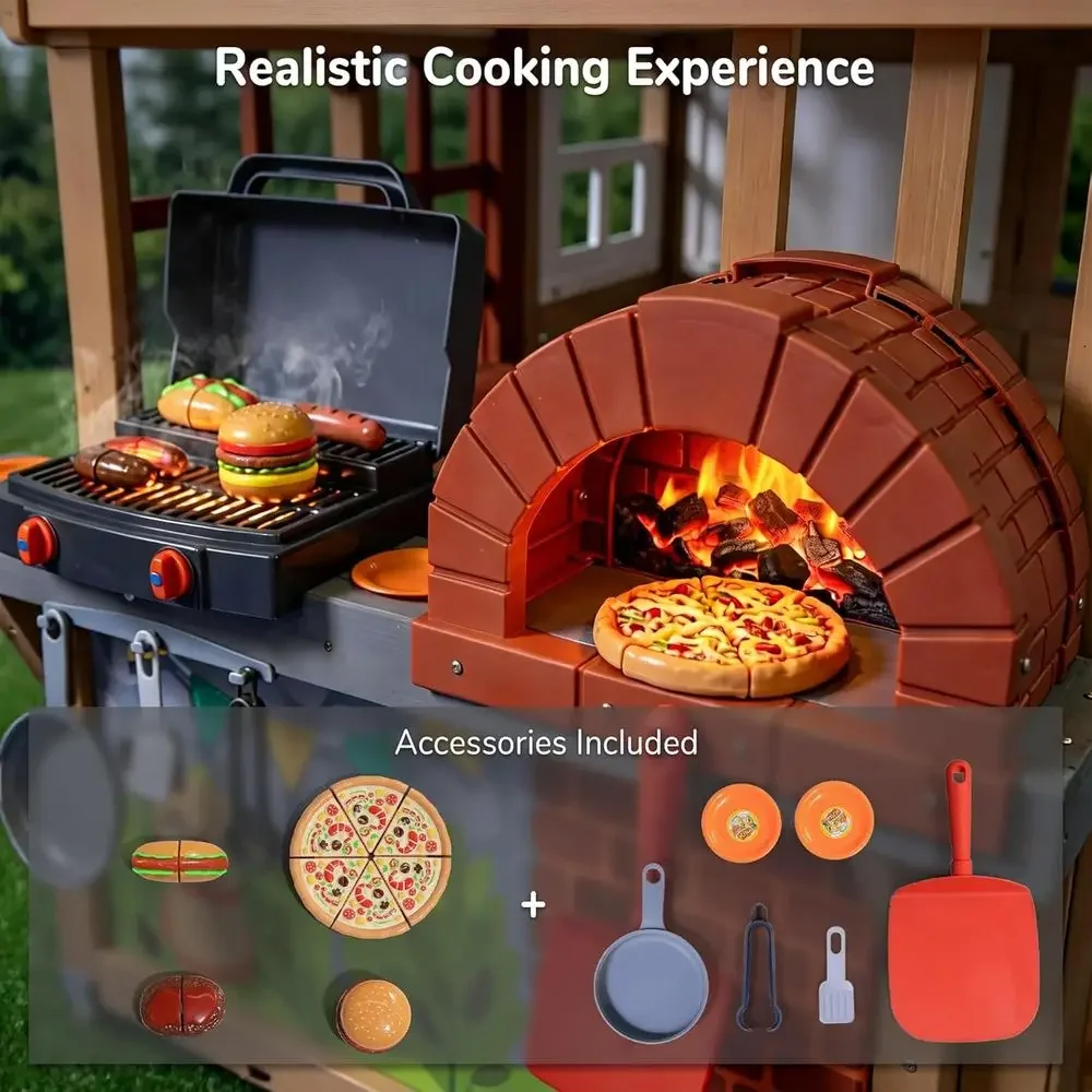 Çocuklar için Açık Hava Ahşap  - Kids Outdoor Bbq incelemesi ve fiyatı