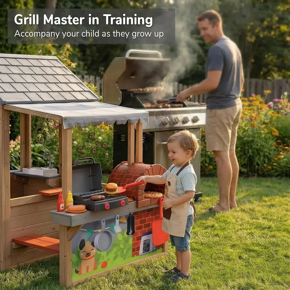 Çocuklar için Açık Hava Ahşap  - Kids Outdoor Bbq incelemesi ve fiyatı
