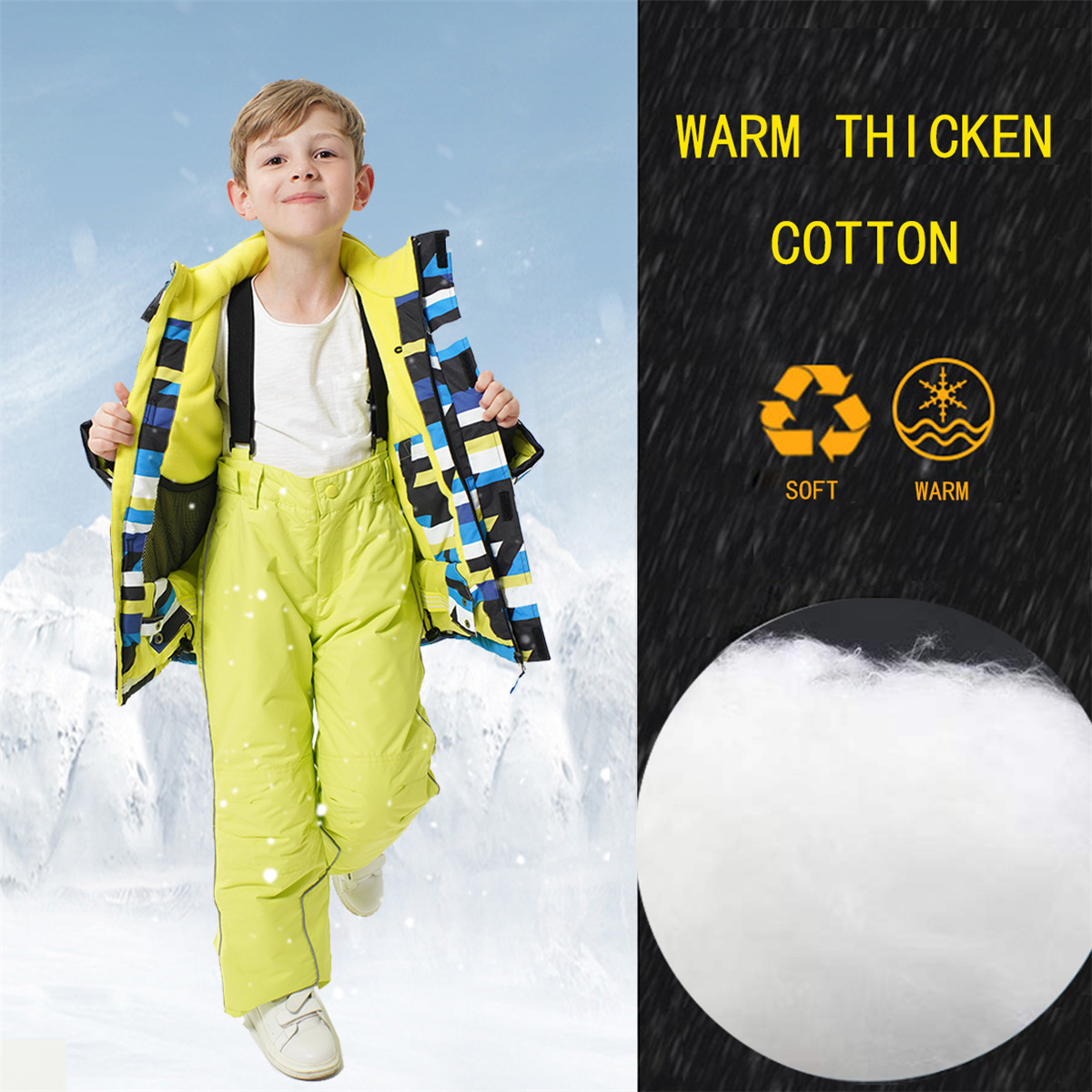 HONEYKING Çocuklar Kayak Panto - Kids Outdoor Overalls incelemesi ve fiyatı