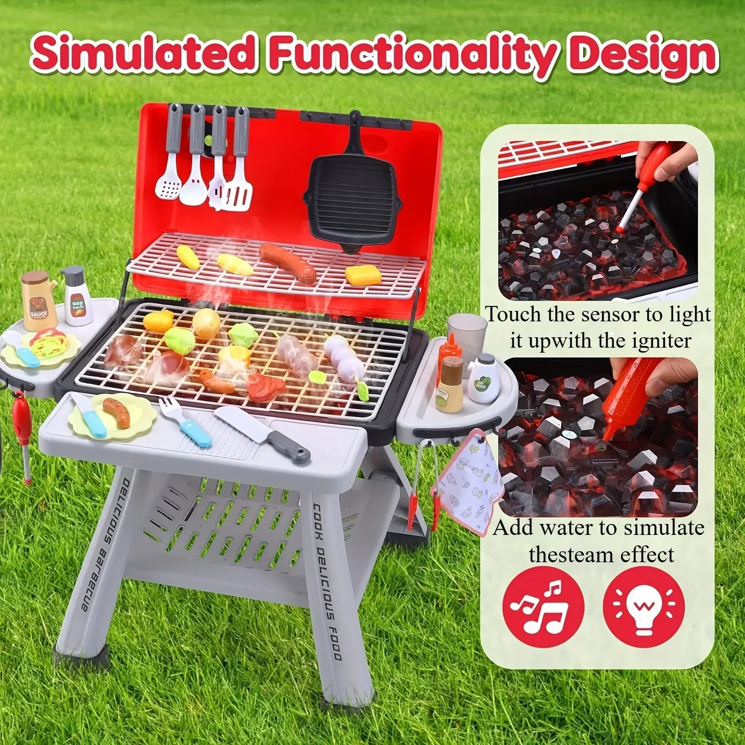 Barbekü ızgara oyuncak seti ço - Kids Outdoor Bbq incelemesi ve fiyatı