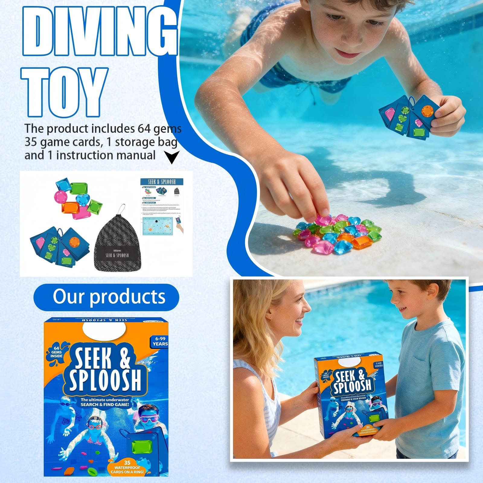 1/2/3/5 Takım Yaz Havuzu Dalış - Kids Outdoor Learning Activities incelemesi ve fiyatı