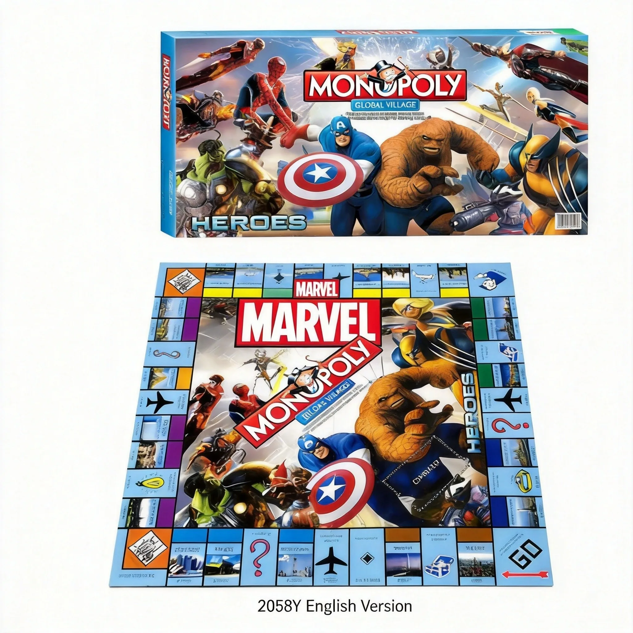Marvel Heroes Monopoly Global  - Hasbro Game Monopoly incelemesi ve fiyatı