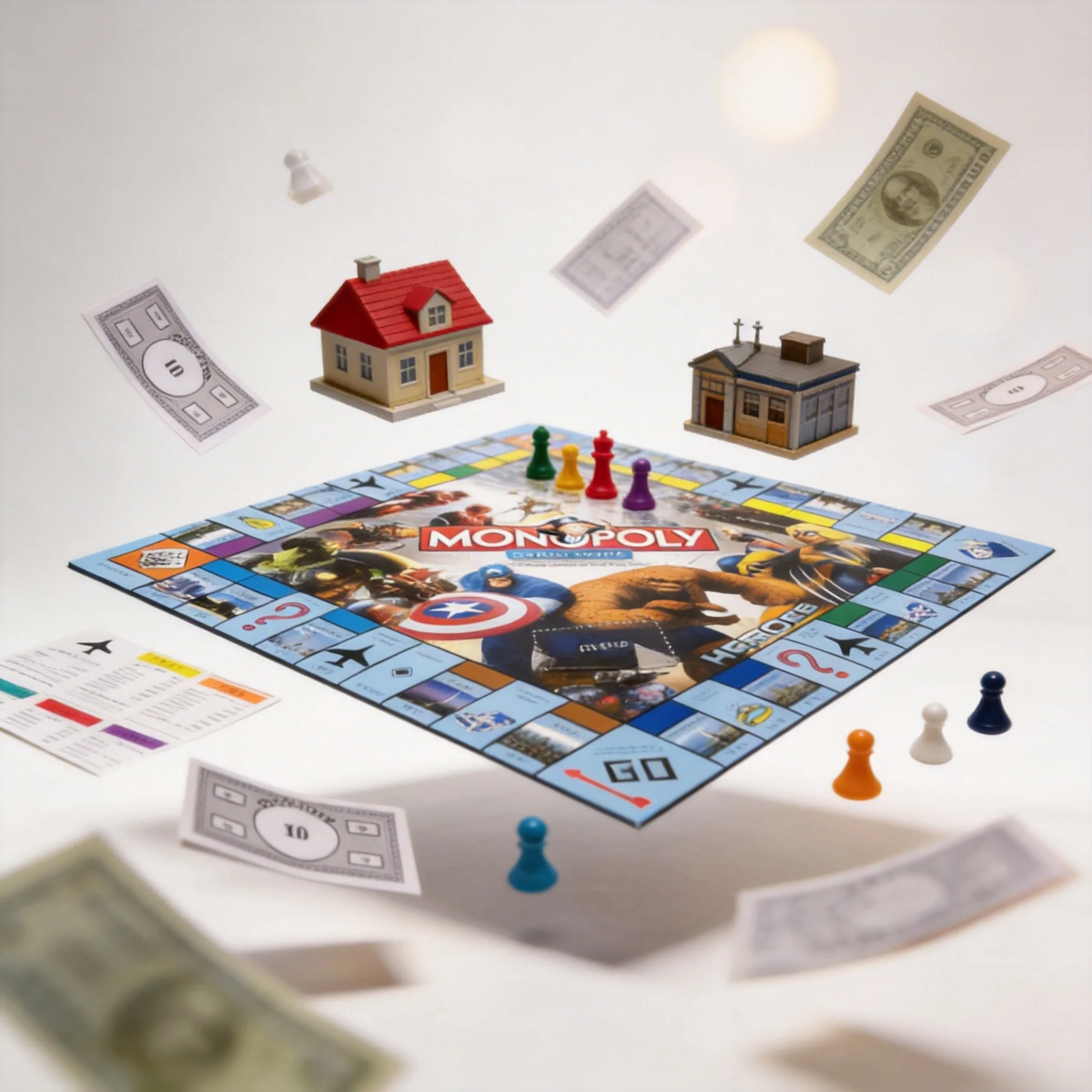 Marvel Heroes Monopoly Global  - Hasbro Game Monopoly incelemesi ve fiyatı
