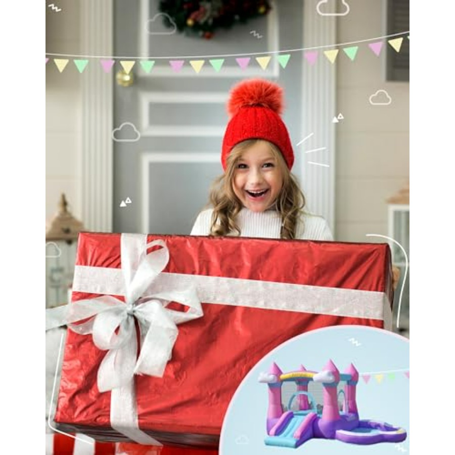 3-8 yaş arası çocuklar için pe - Kids Outdoor House With Slide incelemesi ve fiyatı