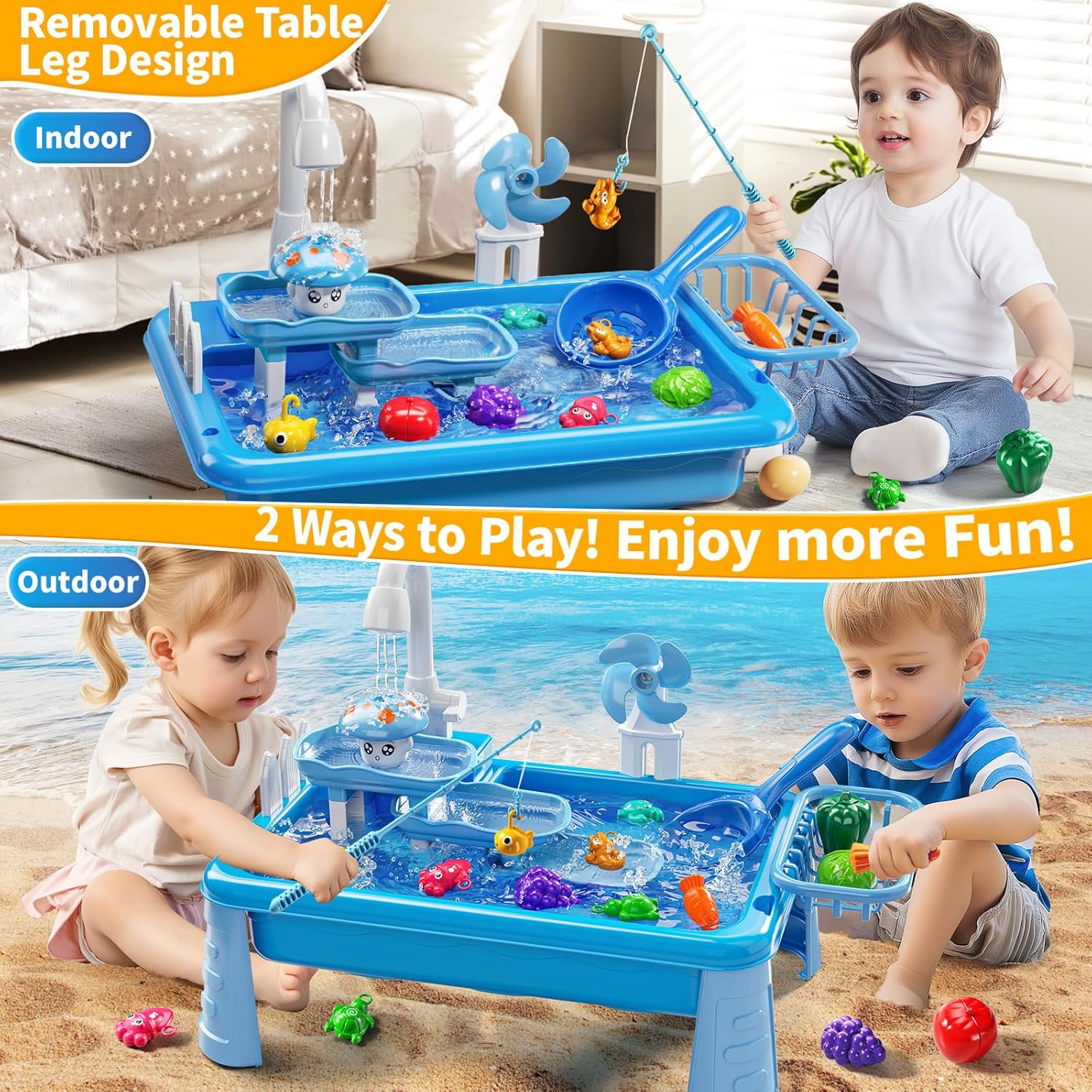 Çocuklar için Su Masası Oyun L - Kids Outdoor Picnic Table incelemesi ve fiyatı