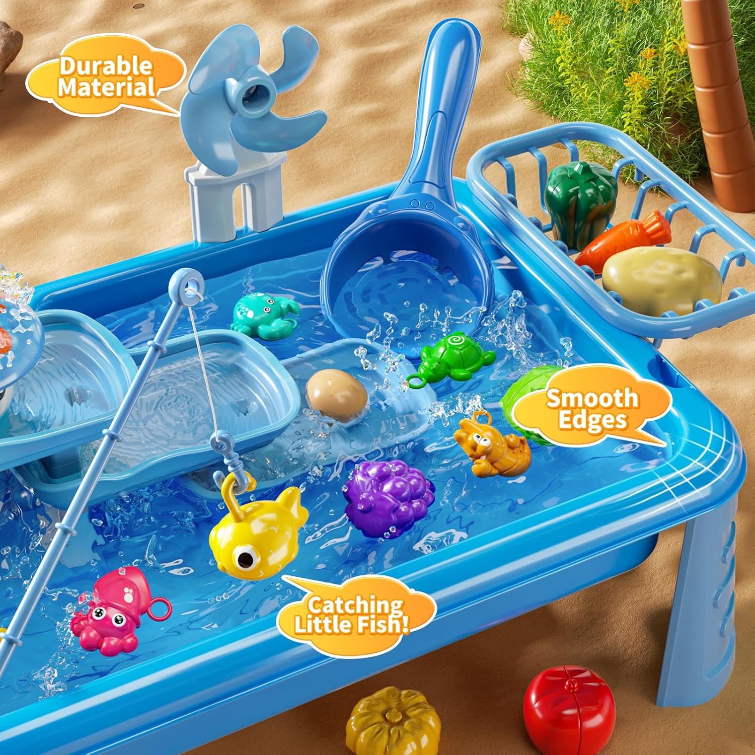 Çocuklar için Su Masası Oyun L - Kids Outdoor Picnic Table incelemesi ve fiyatı