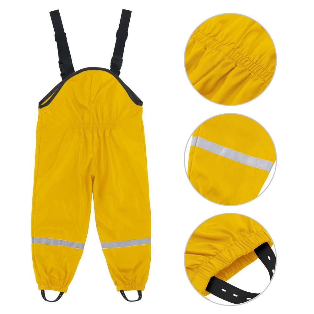 Çocuklar için PU Su Geçirmez Y - Kids Outdoor Overalls incelemesi ve fiyatı
