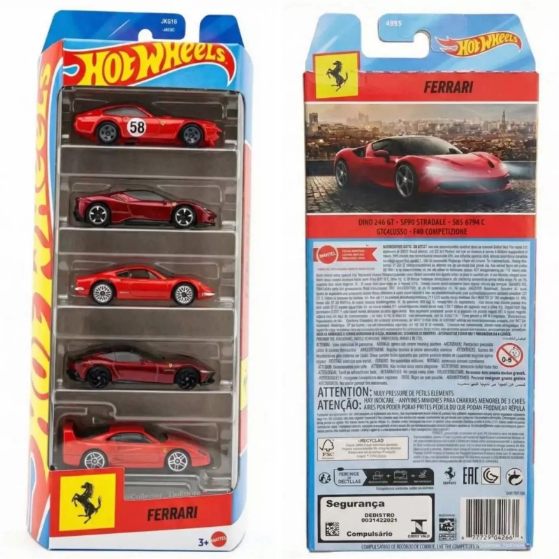 2026 5'li Hot Wheels Ferrari S - Hot Wheels Car Track Sets incelemesi ve fiyatı