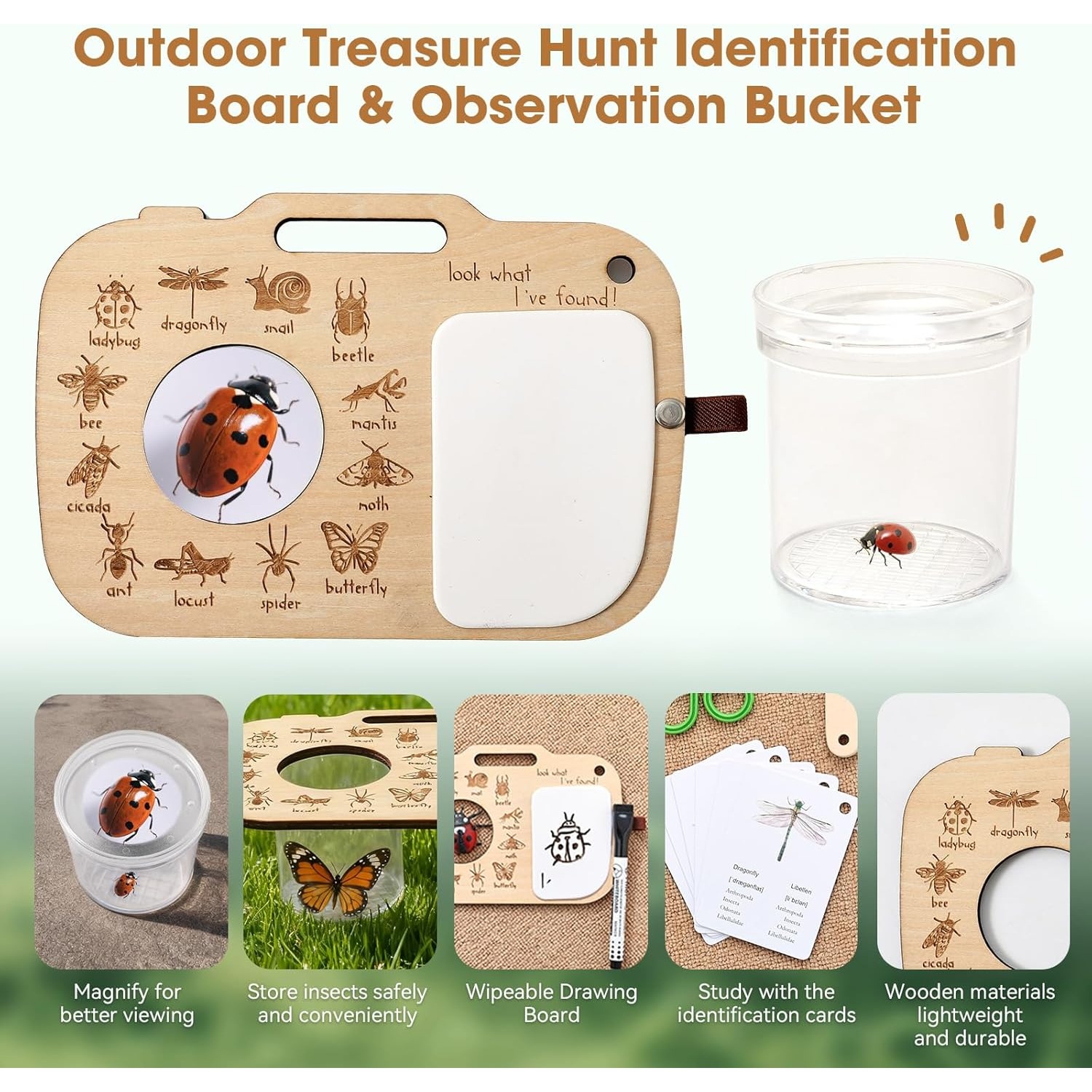 Çocuklar için Böcek Yakalama S - Kids Outdoor Adventure Kit incelemesi ve fiyatı