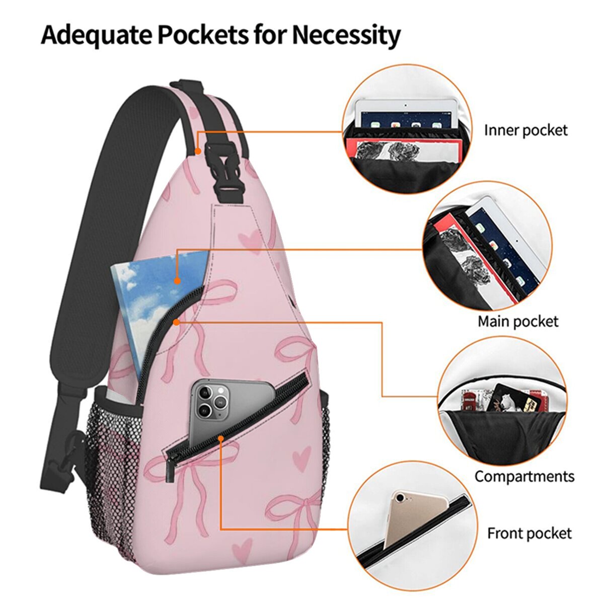 Fiyonk Baskılı Göğüs Çantası E - Kids Outdoor Gifts incelemesi ve fiyatı