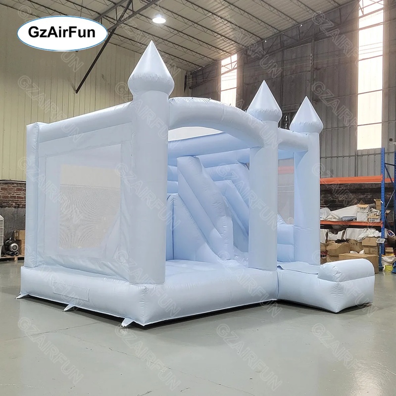 Beyaz Şişme Kale Düğün İç Meka - Kids Outdoor House With Slide incelemesi ve fiyatı
