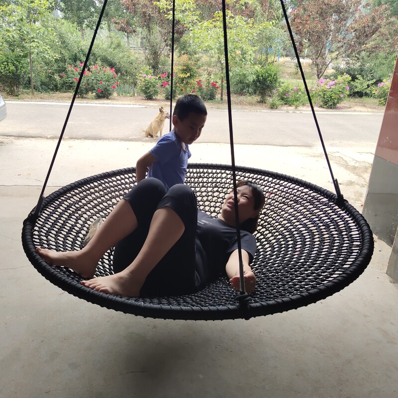 Çocuklar için Büyük Yuvarlak D - Kids Outdoor Nest Swing incelemesi ve fiyatı
