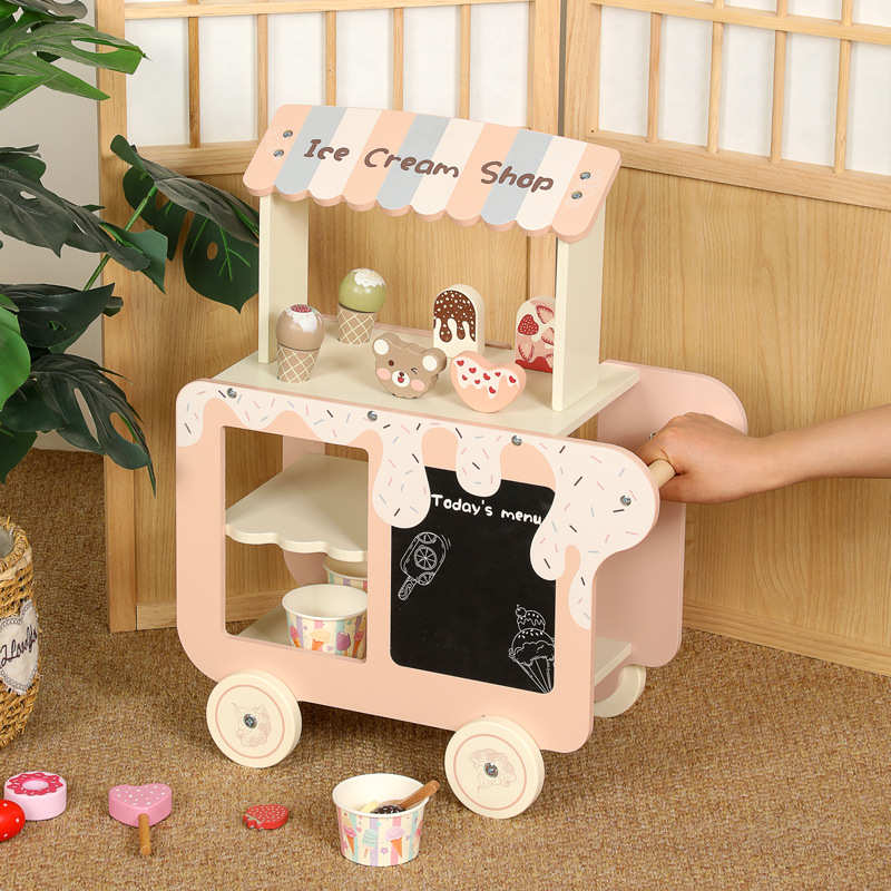 Çocuk Oyuncak Ahşap Dondurma A - Kids Outdoor Chalkboard incelemesi ve fiyatı