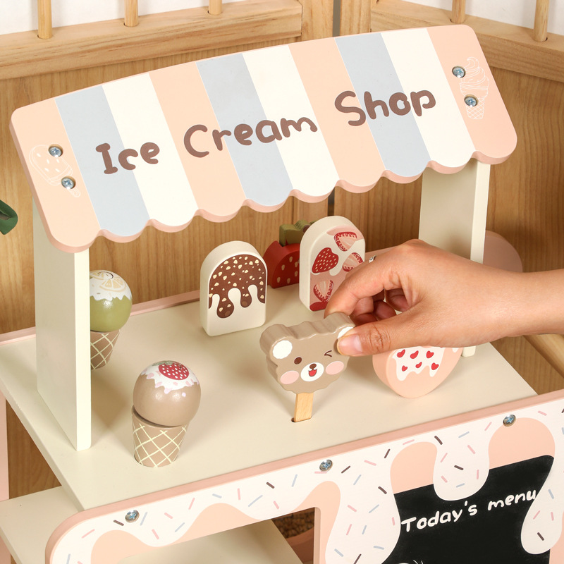 Çocuk Oyuncak Ahşap Dondurma A - Kids Outdoor Chalkboard incelemesi ve fiyatı